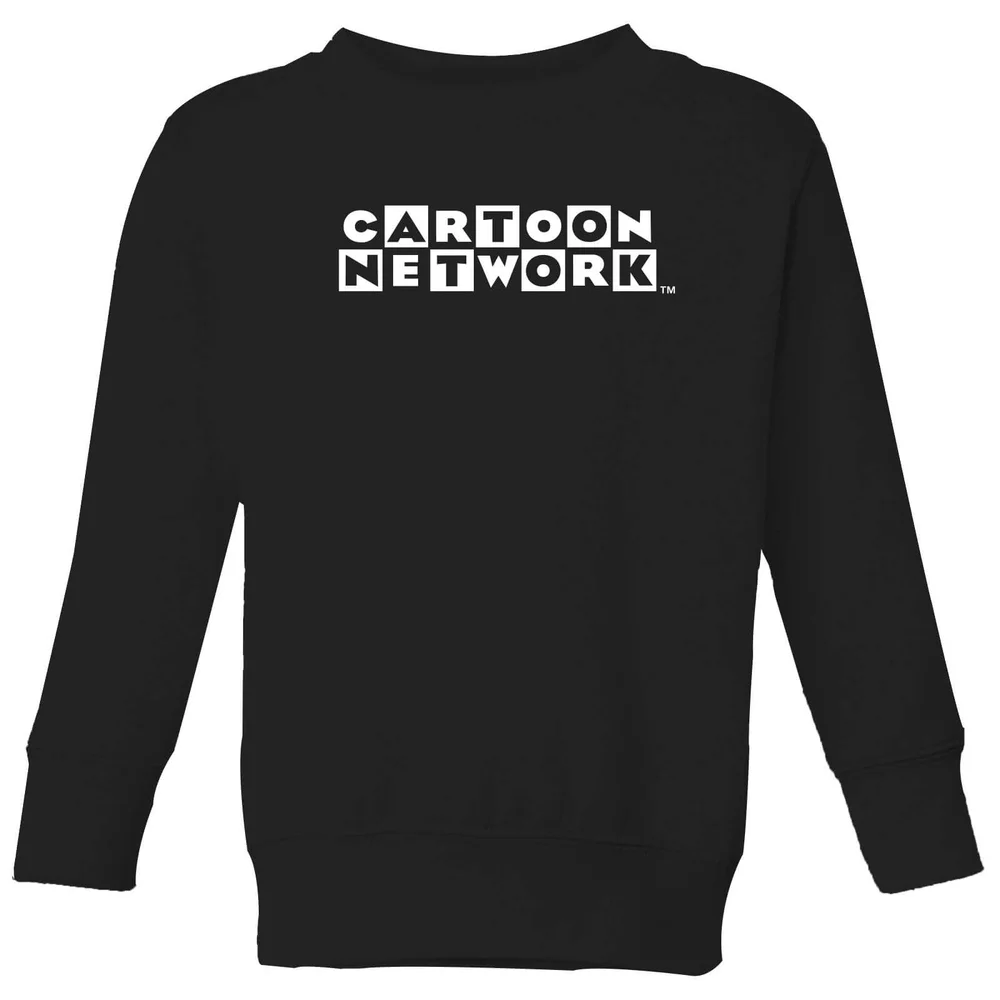 Cartoon Network Logo Kids' Sweatshirt - Black - 98/104 (3-4 jaar) Afbeelding 1