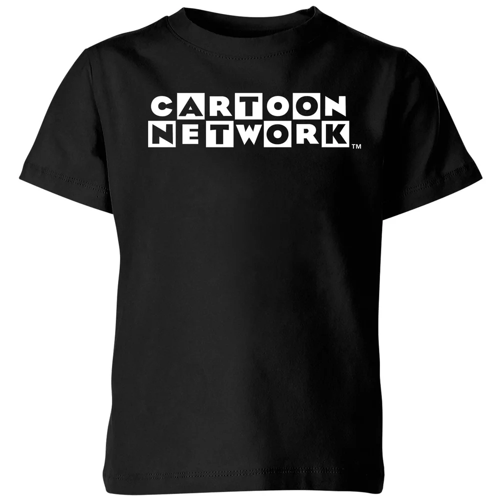 Cartoon Network Logo Kids' T-Shirt - Black - 98/104 (3-4 jaar) Afbeelding 1