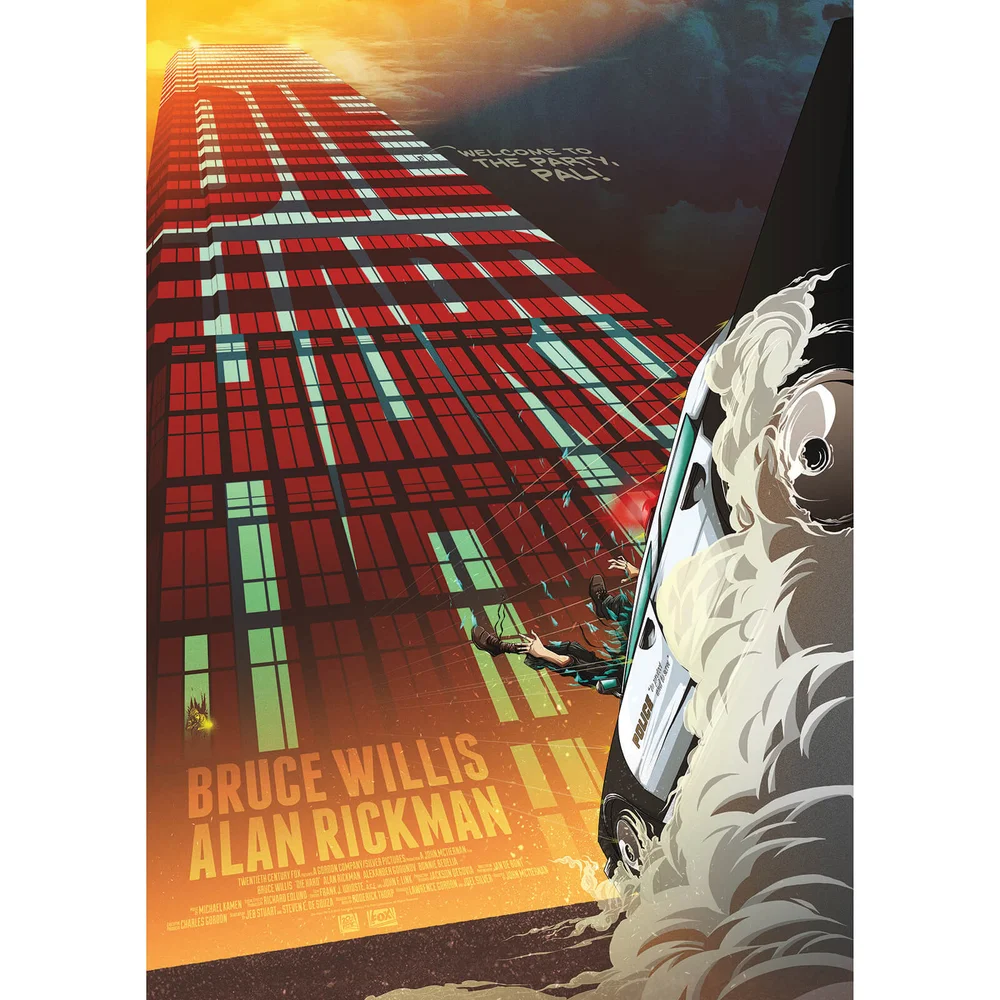 Die Hard (Welcome to the Party) print Afbeelding 1