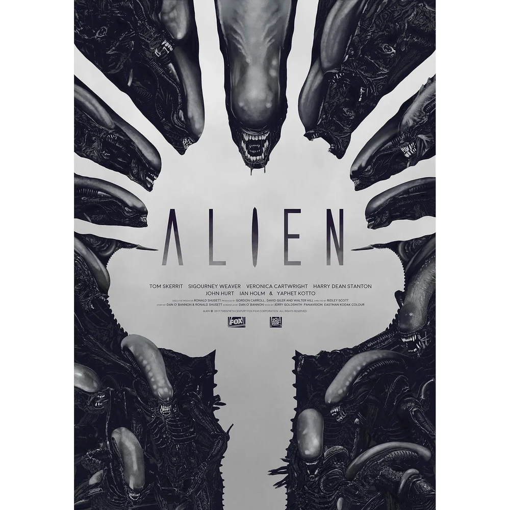 Alien (Face Hugger) print Afbeelding 1