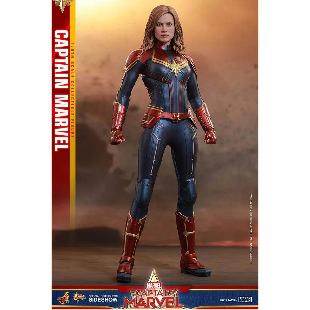 Hot Toys Captain Marvel meesterwerk van de film actiefiguur 1/6 Captain Marvel 29 cm Afbeelding 1