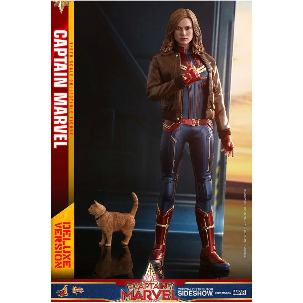 Hot Toys Captain Marvel meesterwerk van de film actiefiguur 1/6 Captain Marvel deluxe ver. 29 cm Afbeelding 1