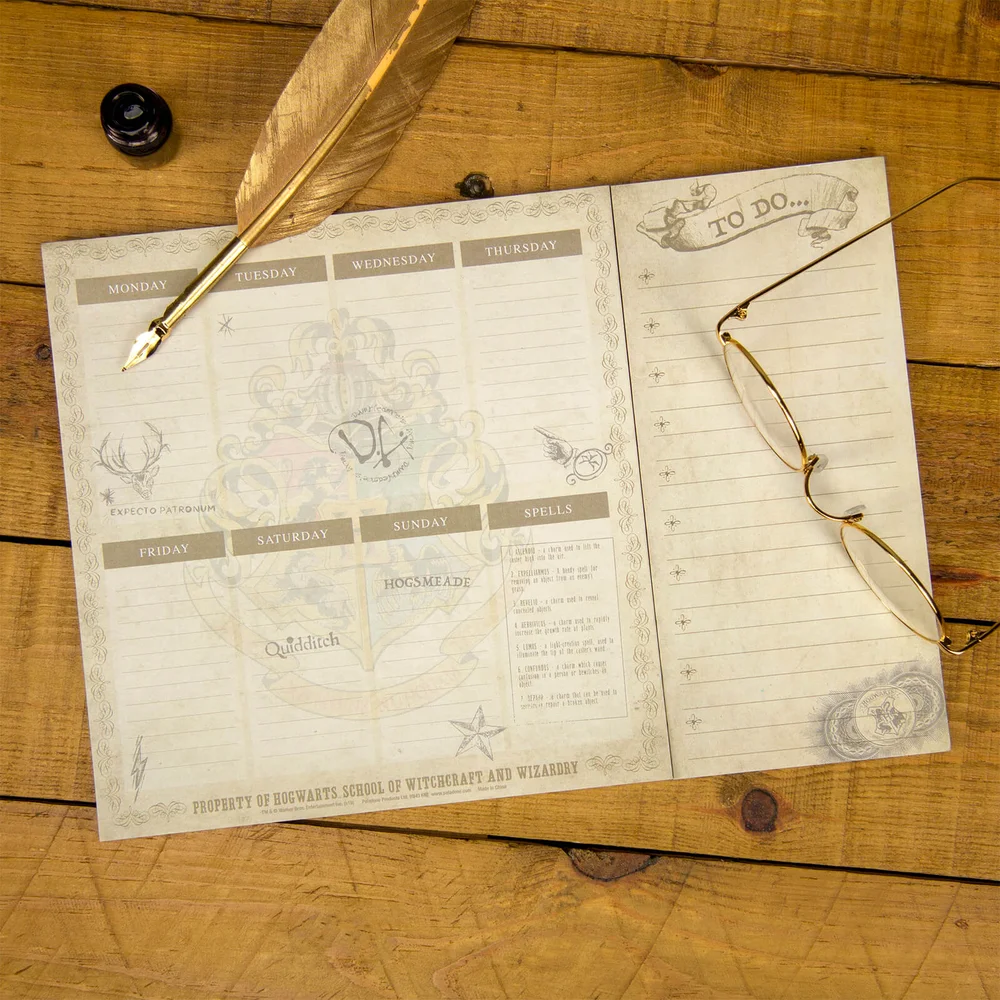 Hogwarts Desk Planner Afbeelding 1