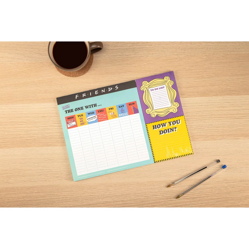 Friends Weekly Planner Afbeelding 1