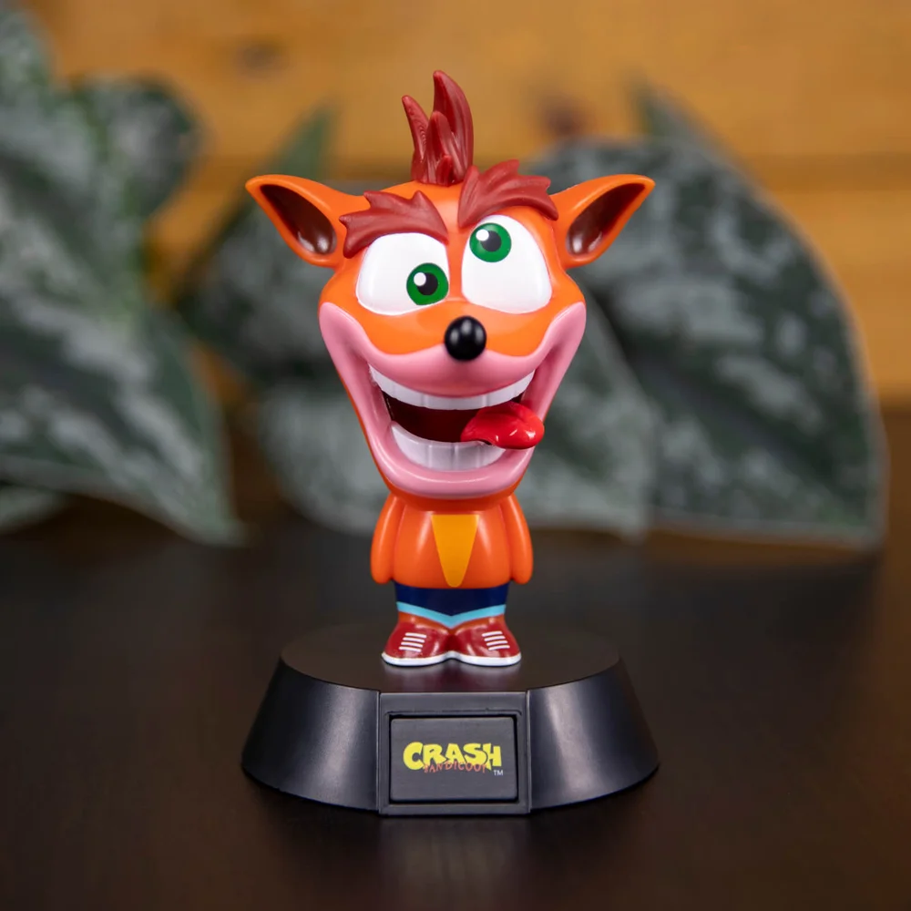 Crash Bandicoot pictogram lamp Afbeelding 1
