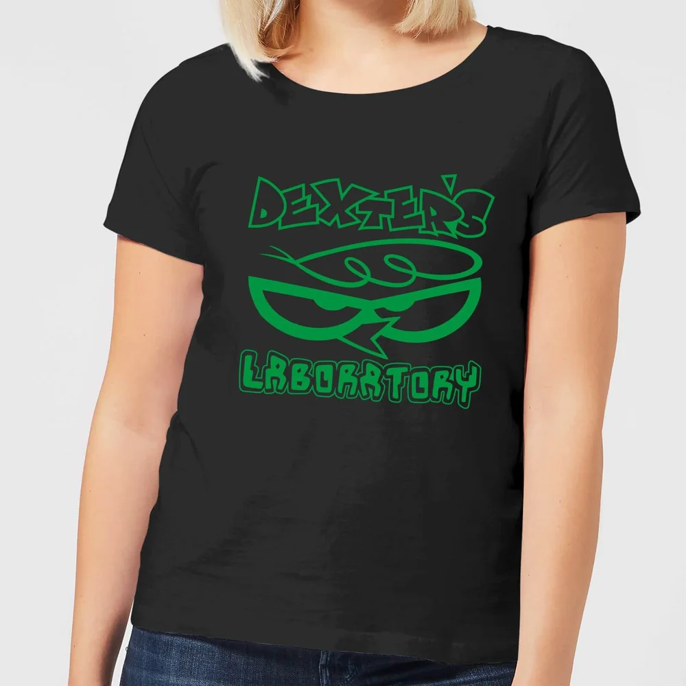 Dexters Lab Logo Women's T-Shirt - Black - XS Afbeelding 1