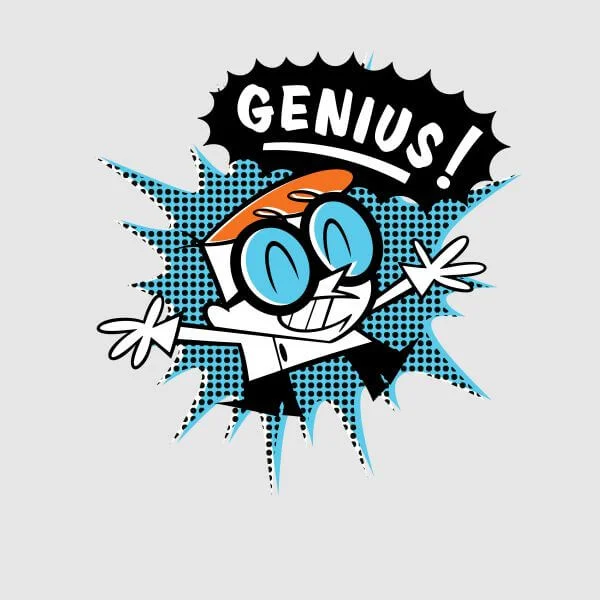 Dexters Lab Genius Women's T-Shirt - Grey
