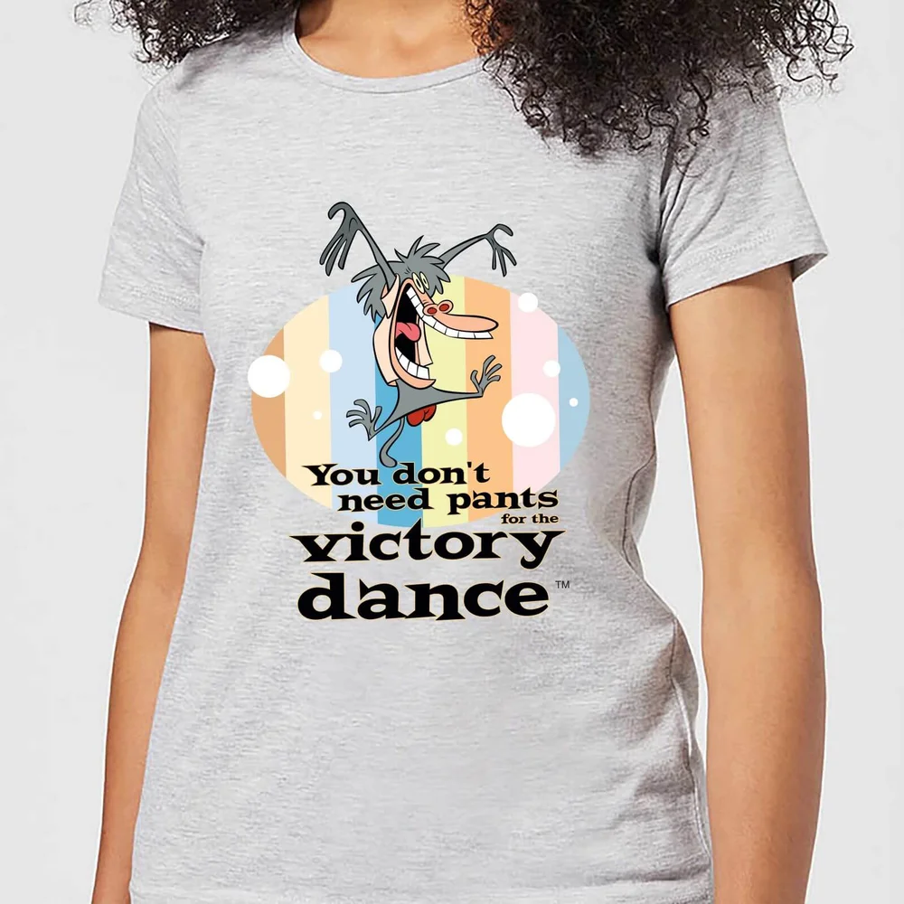 I Am Weasel You Don't Need Pants For The Victory Dance Women's T-Shirt - Grey - XS Afbeelding 1