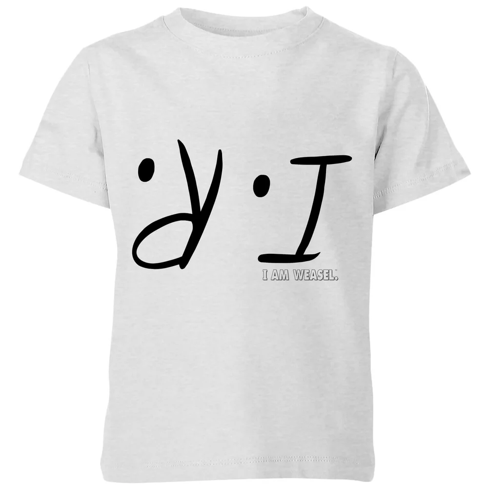 I Am Weasel I.R. Kids' T-Shirt - Grey - 98/104 (3-4 jaar) Afbeelding 1