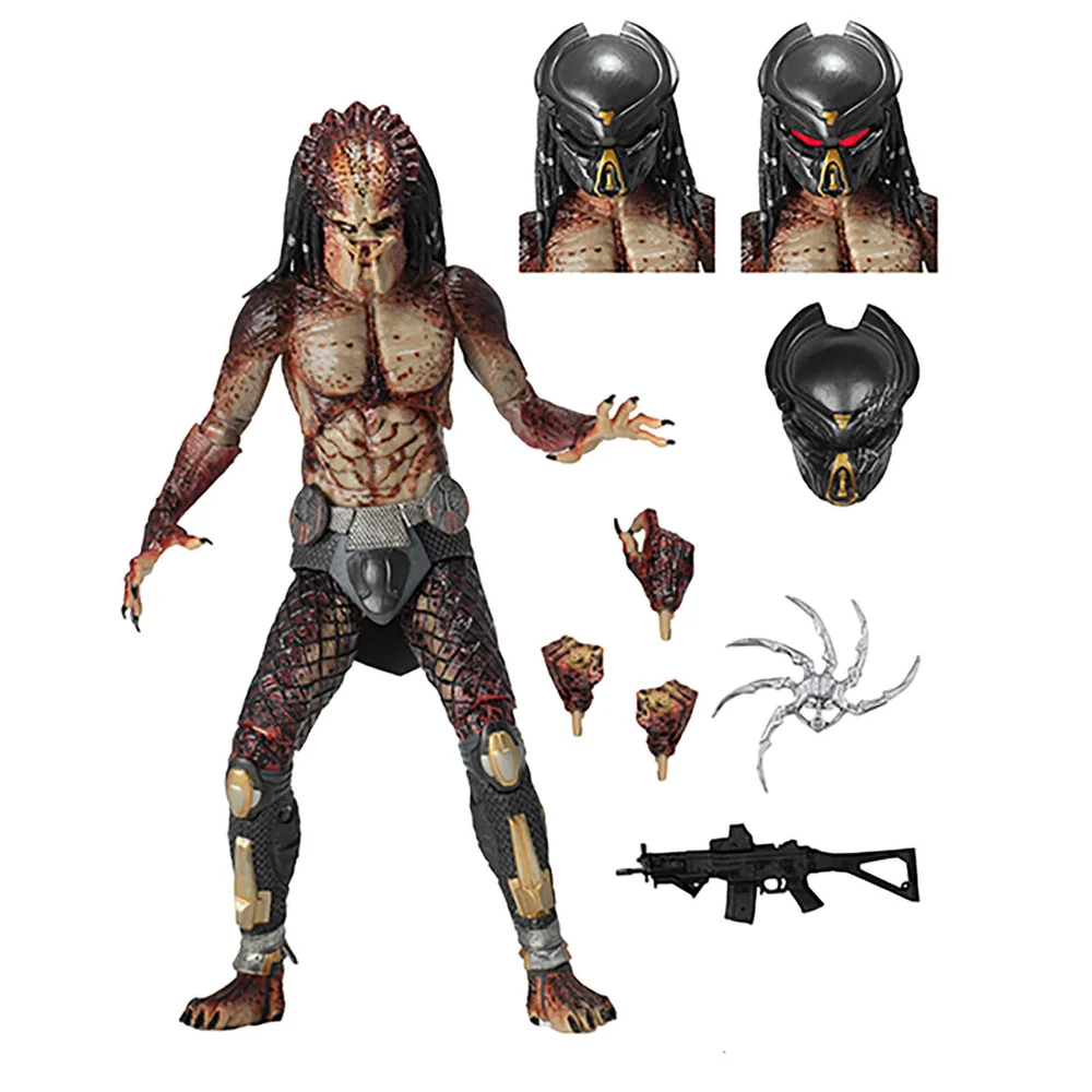 NECA Predator (2018) - 17,5 cm schaal actiefiguur - ultieme voortvluchtige Afbeelding 1