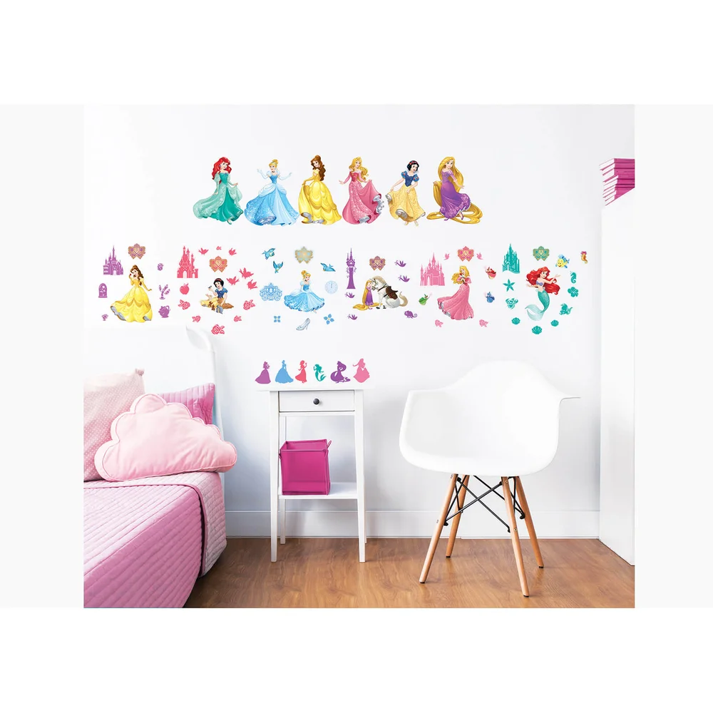Walltastic Disney Princess Wall Stickers Afbeelding 1