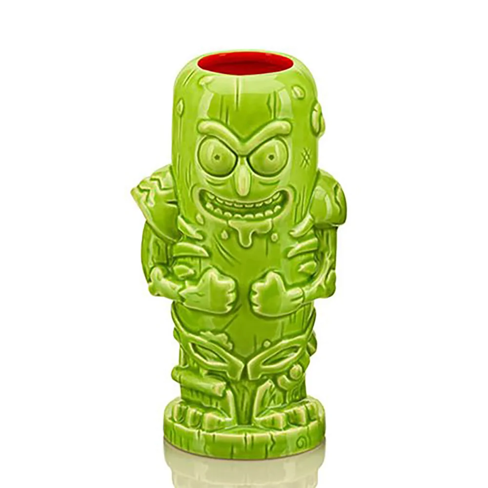 Beeline Creative Rick and Morty Pickle Rick (414 ml) Geeki Tikis-beker Afbeelding 1