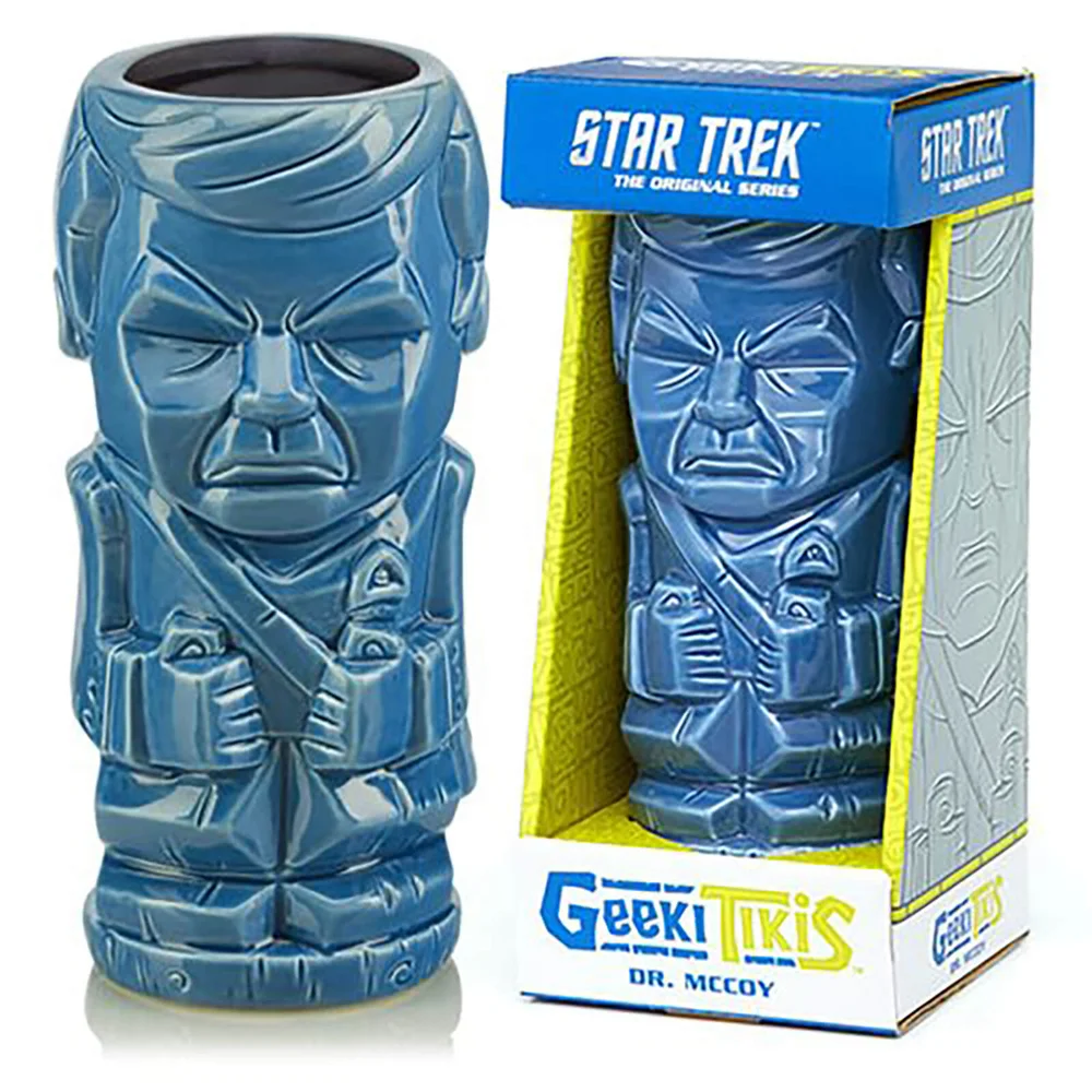 Beeline Creative Star Trek: TOS Dr. McCoy 16 oz. Geeki Tikis Mug Afbeelding 1
