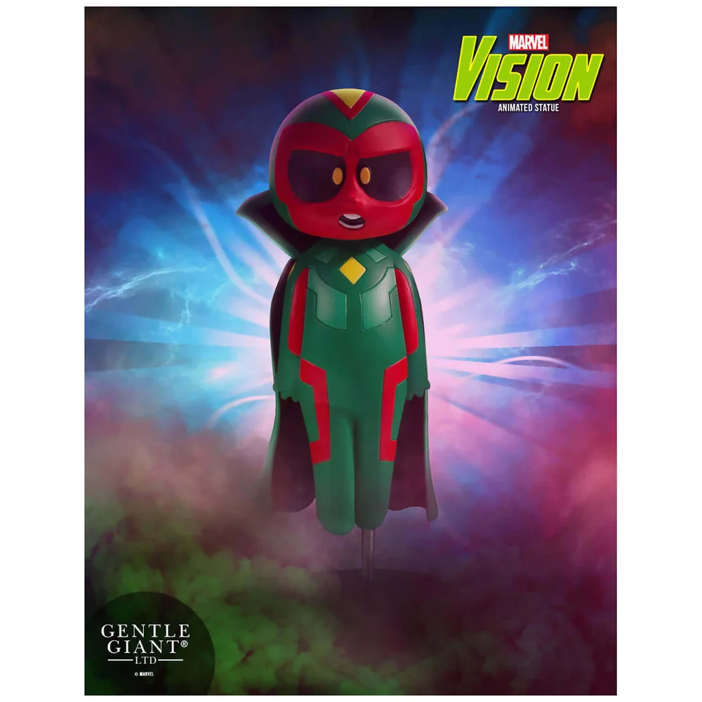 Gentle Giant Marvel beeldje in geanimeerde stijl - The Vision Afbeelding 1