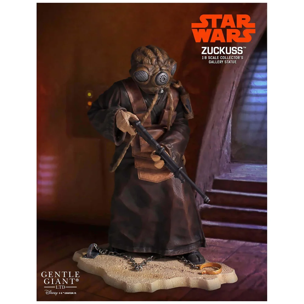Gentle Giant Star Wars Collectors Gallery Zuckuss 1/8 Statue - 22cm Afbeelding 1