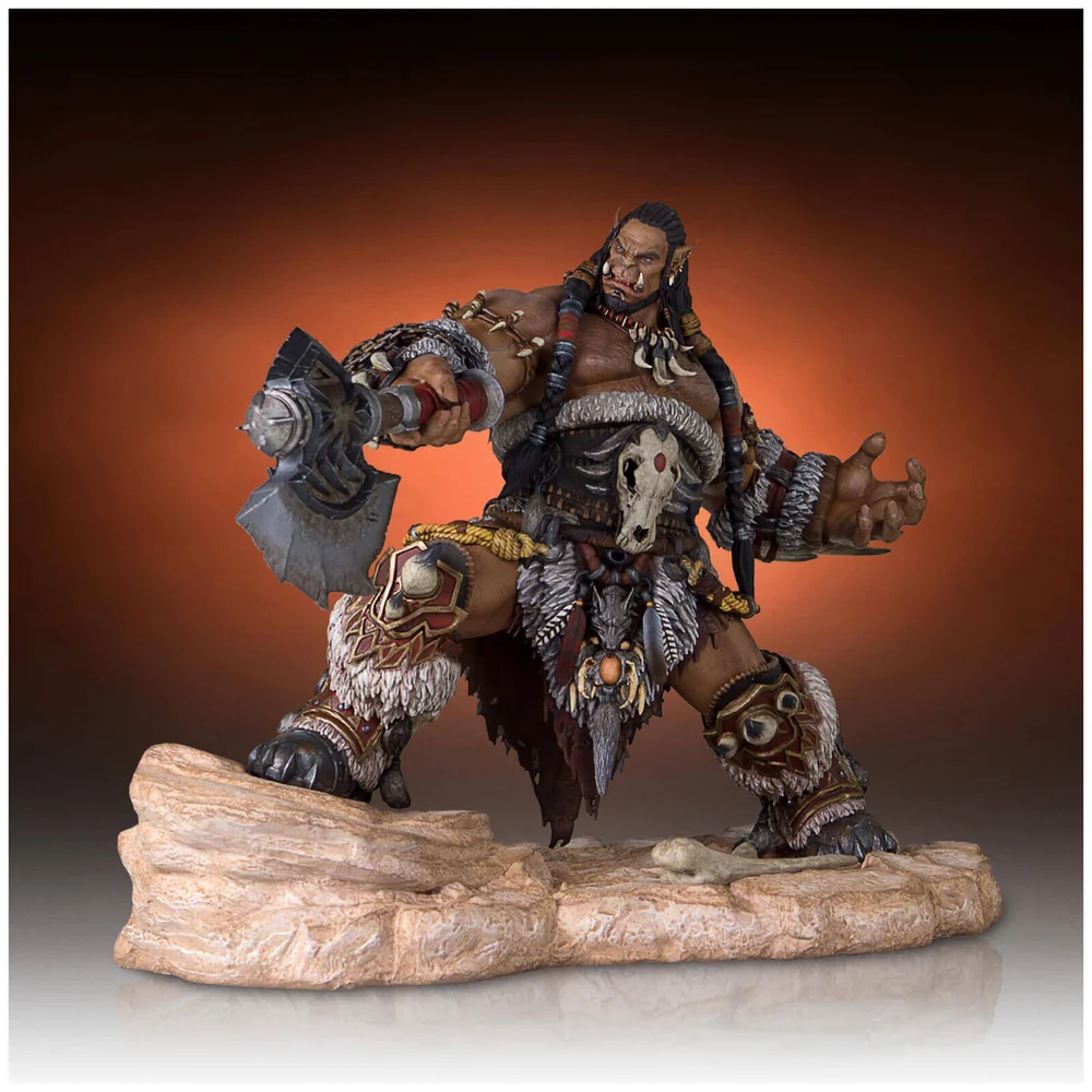 Gentle Giant Warcraft (2016) Durotan 1/6 Scale Collectible Statue - 30cm Afbeelding 1