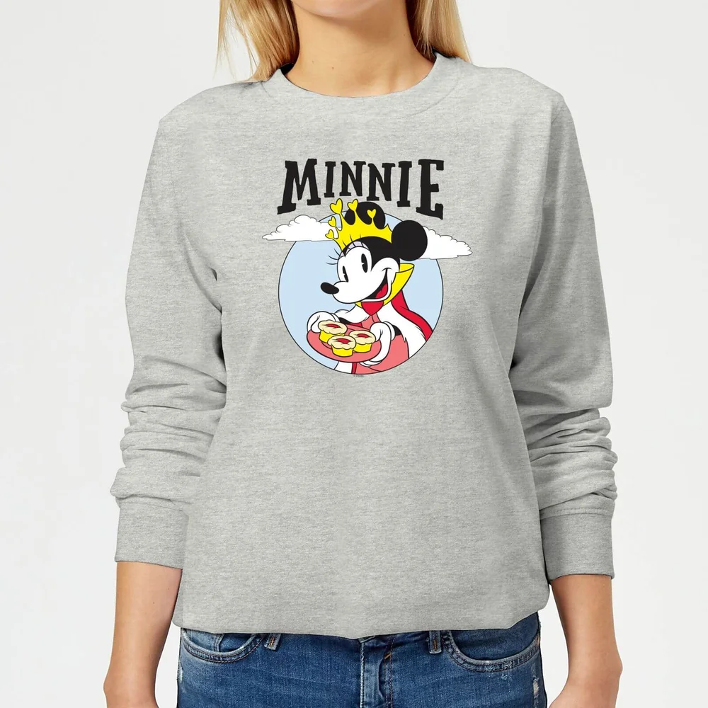 Disney Mickey Mouse Queen Minnie dames trui - Grijs - 3XL - Grijs Afbeelding 1