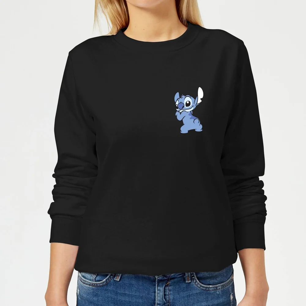 Disney Stitch Backside dames trui - Zwart - XS Afbeelding 1