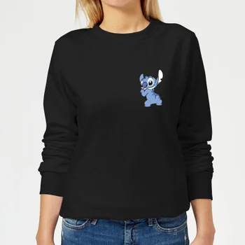 Disney Stitch Backside dames trui - Zwart