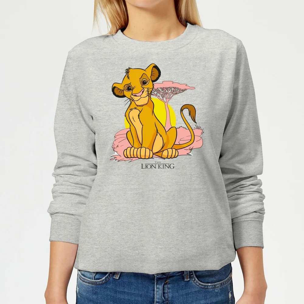 Disney Lion King Simba Pastel dames trui - Grijs - 3XL Afbeelding 1
