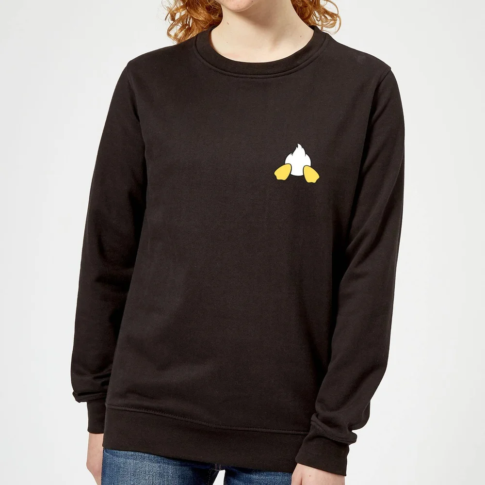 Disney Donald Duck Backside dames trui - Zwart - XS Afbeelding 1