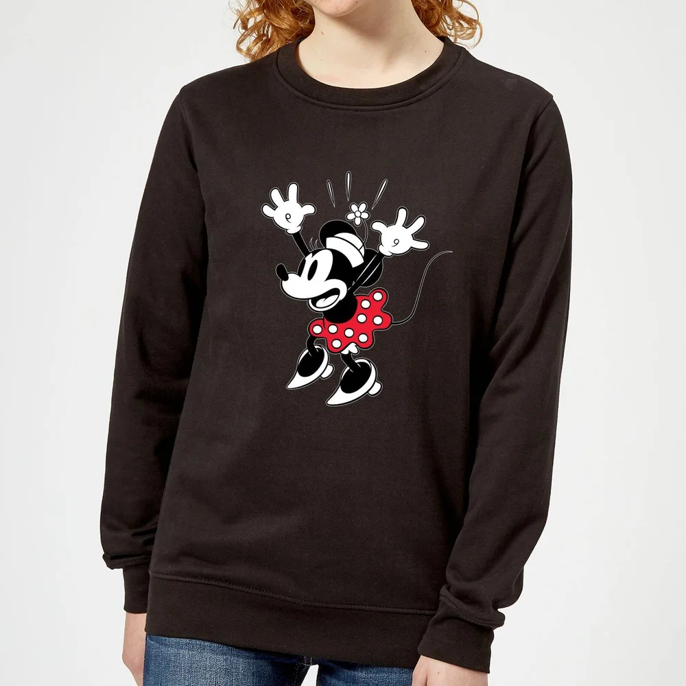 Disney Minnie Mouse Surprise dames trui - Zwart - XS Afbeelding 1