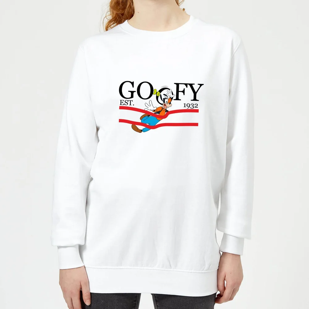 Disney Goofy By Nature dames trui - Wit - XS Afbeelding 1