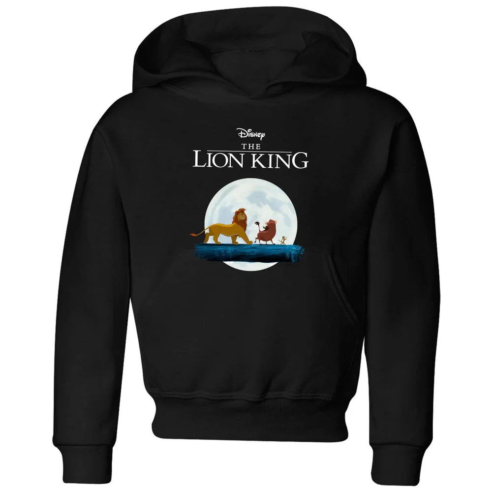 Disney Lion King Hakuna Matata Walk kinder hoodie - Zwart - 98/104 (3-4 jaar) Afbeelding 1