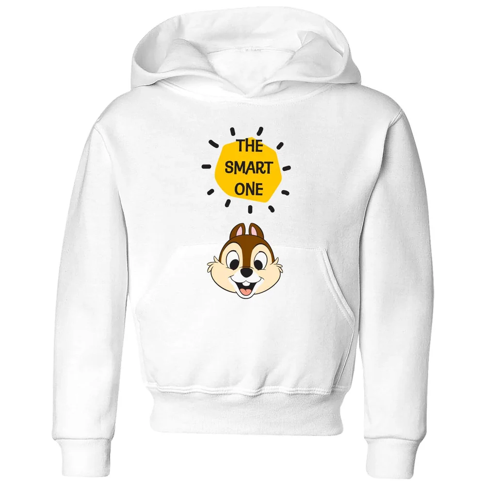 Disney Knabbel en Babbel The Smart One kinder hoodie - Wit - 98/104 (3-4 jaar) Afbeelding 1