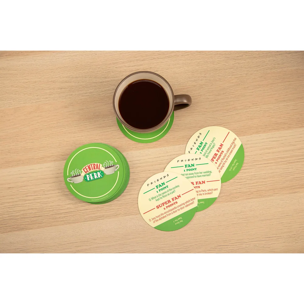 Friends Central Perk Trivia Quiz Coasters Afbeelding 1