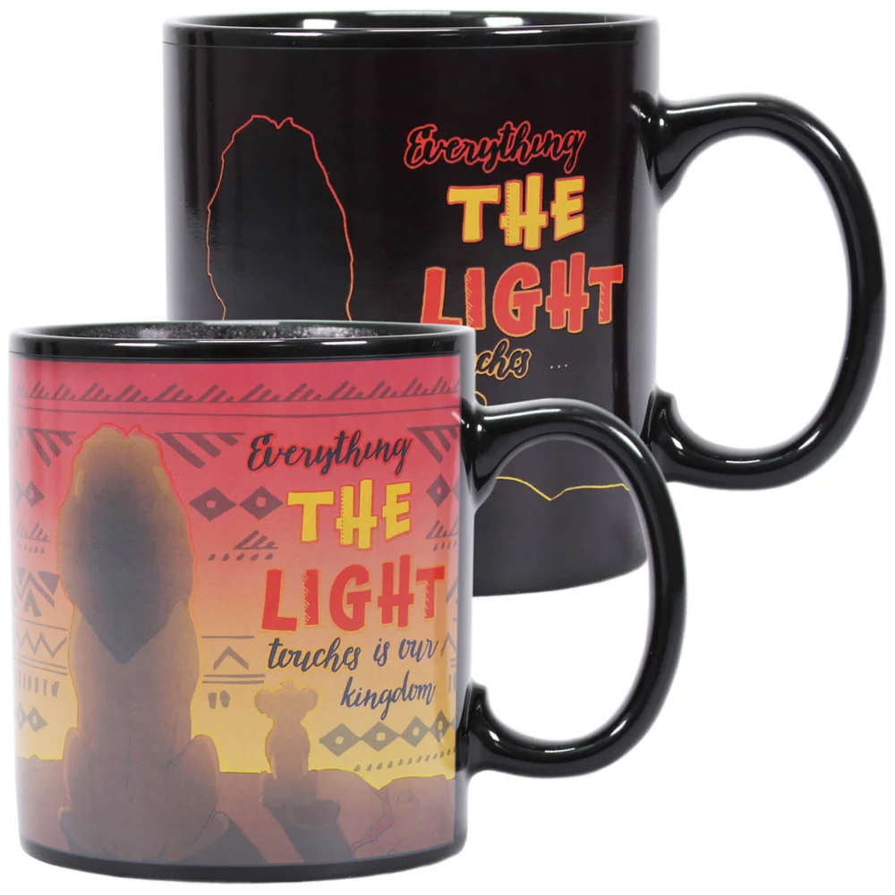 Disney The Lion King Mufasa and Simba Heat Changing Mug Afbeelding 1