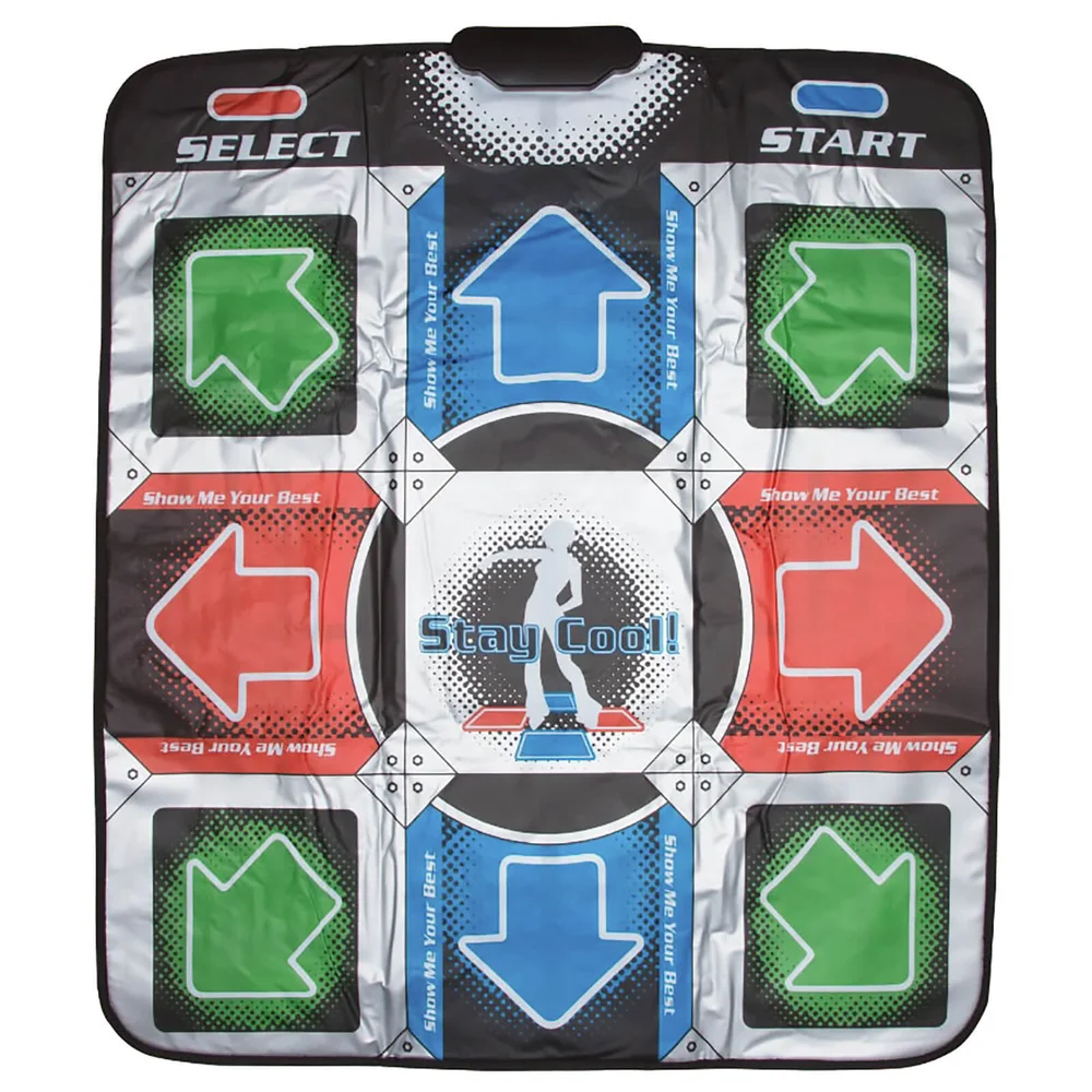 Retro Arcade Dance Mat (1 Player, 9 Games, 110 Built in Songs) Afbeelding 1