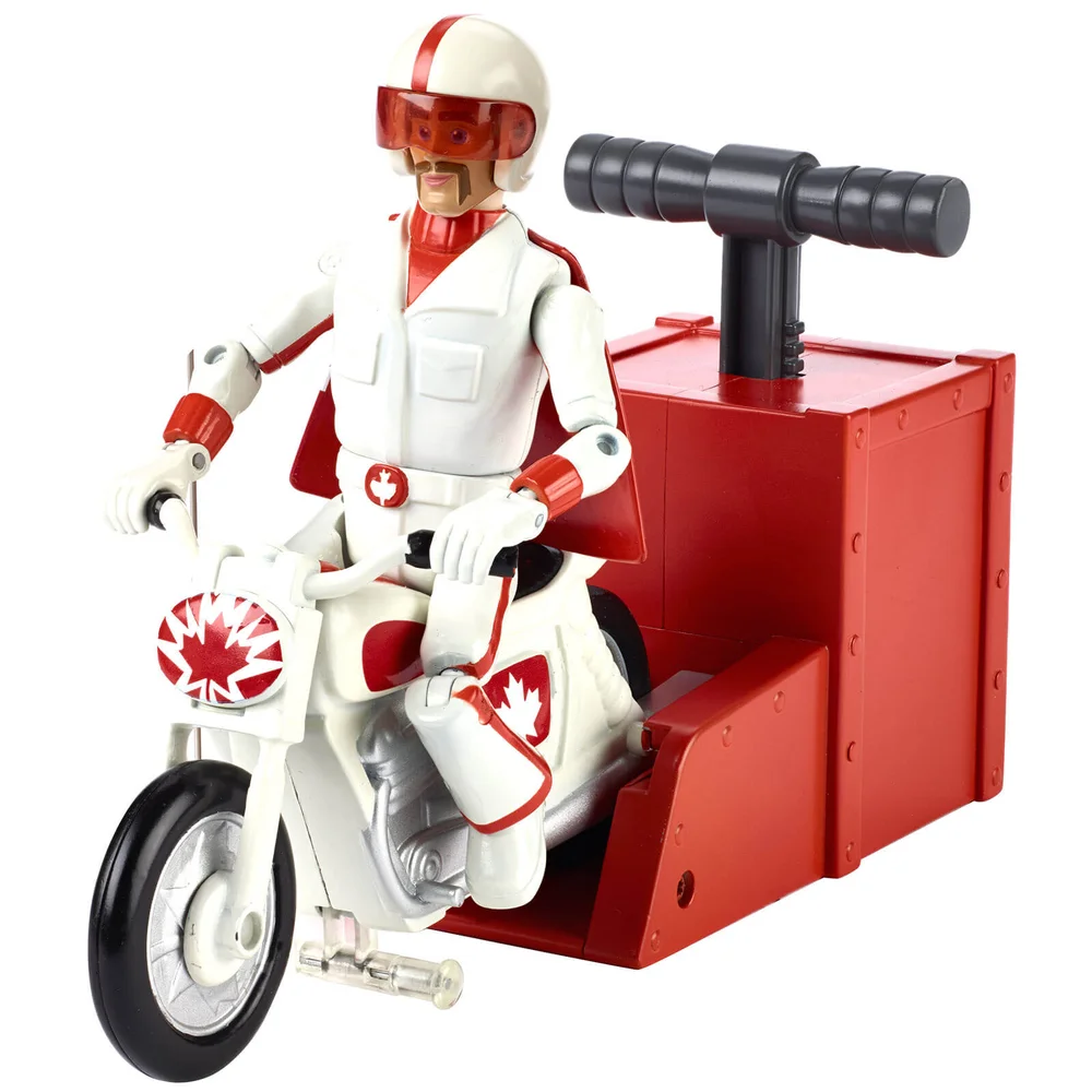 Toy Story 4 Canuck & Boom Boom Bike 7" Figure Afbeelding 1