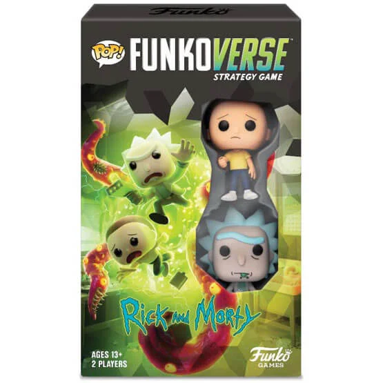 Funkoverse Rick & Morty Strategy Game (2 Pack) Afbeelding 1