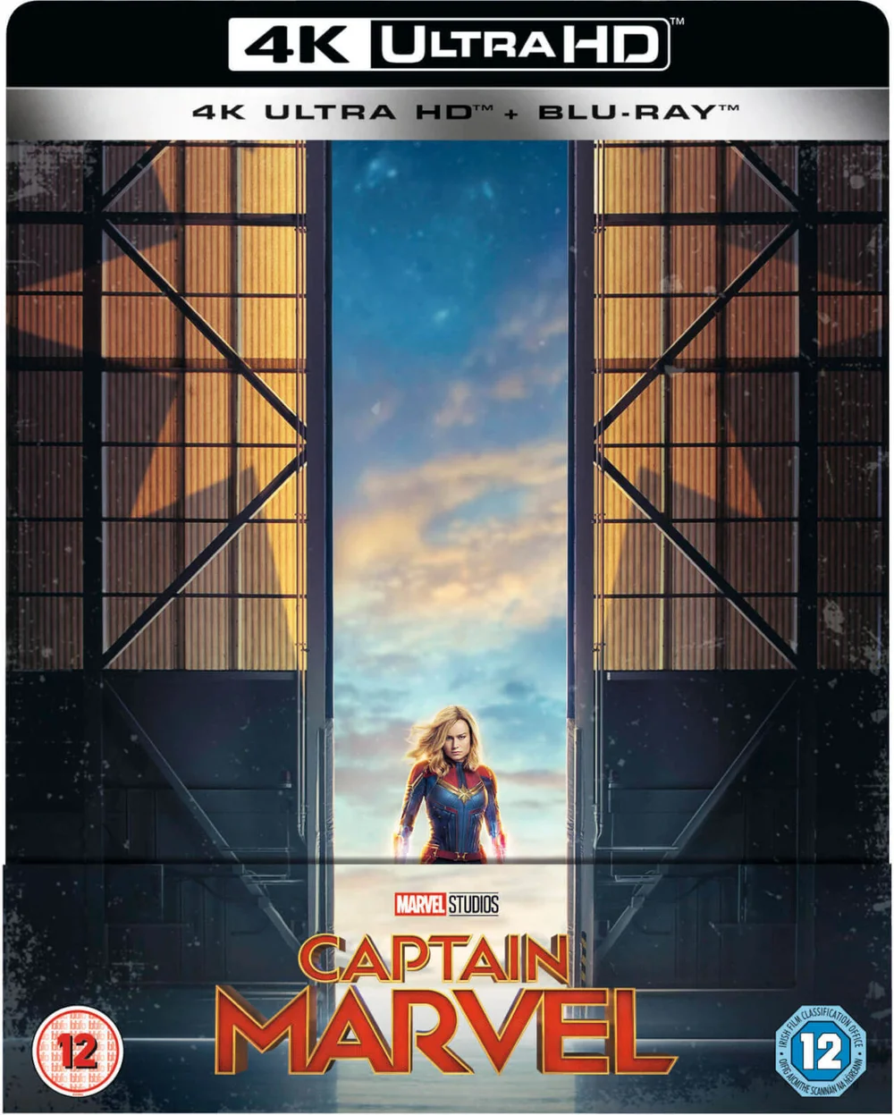Captain Marvel 4K Ultra HD (Incl. Blu-ray) - Zavvi UK Exclusive Limited Edition Steelbook Afbeelding 1