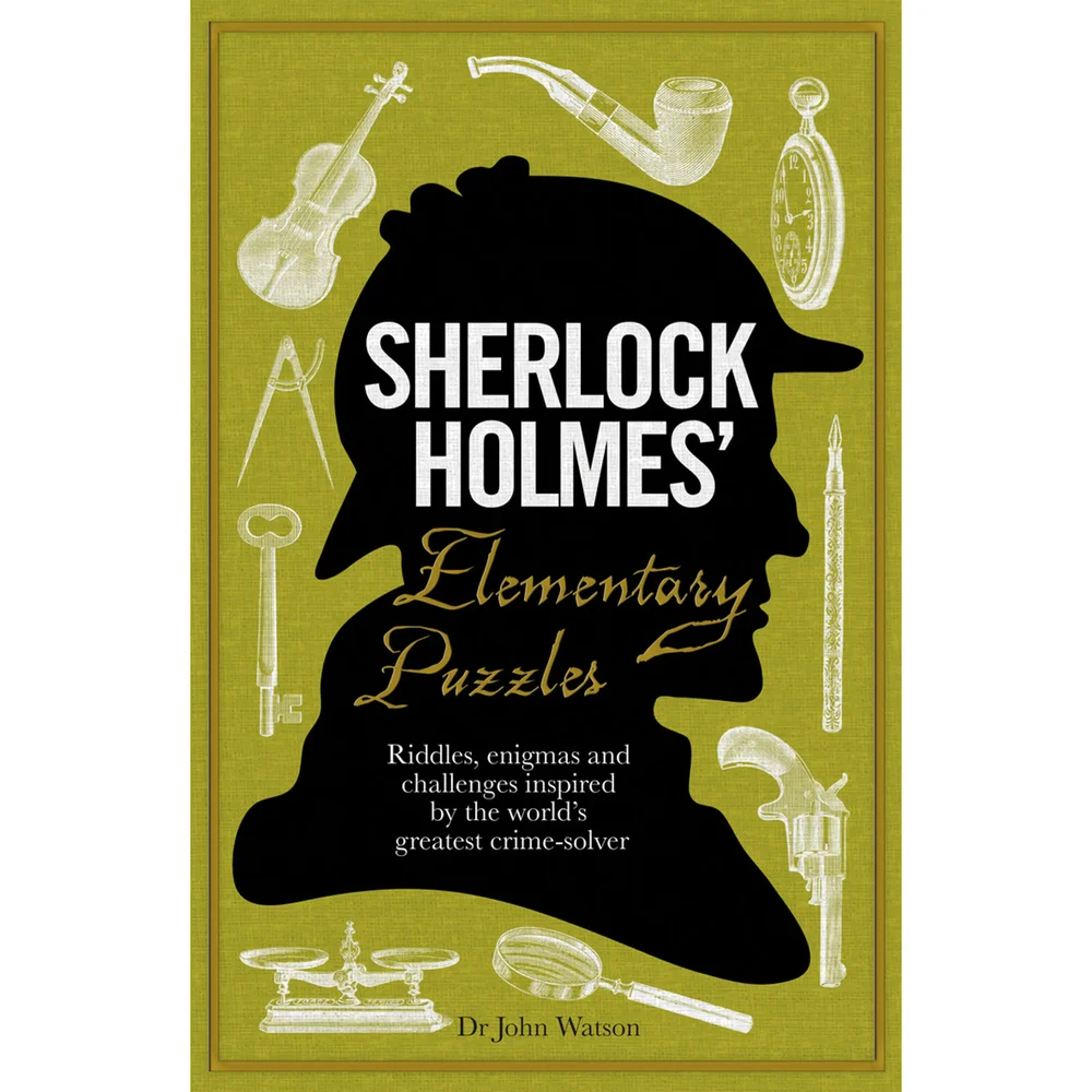 Sherlock Holmes' Elementary Puzzles (Hardback) Afbeelding 1