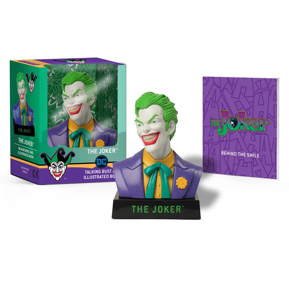 Joker sprekende buste en geïllustreerd boek minikit Afbeelding 1
