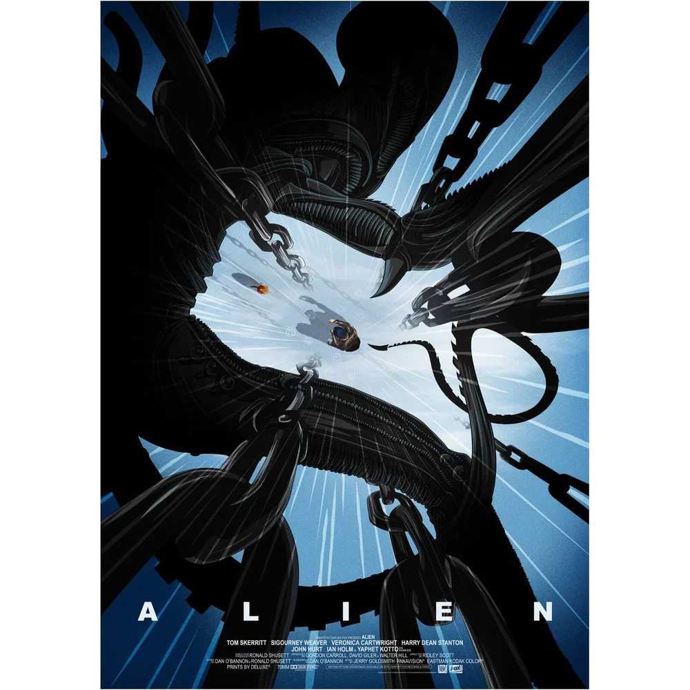 Alien Giclee by Pete Ware - Zavvi Exclusive Afbeelding 1