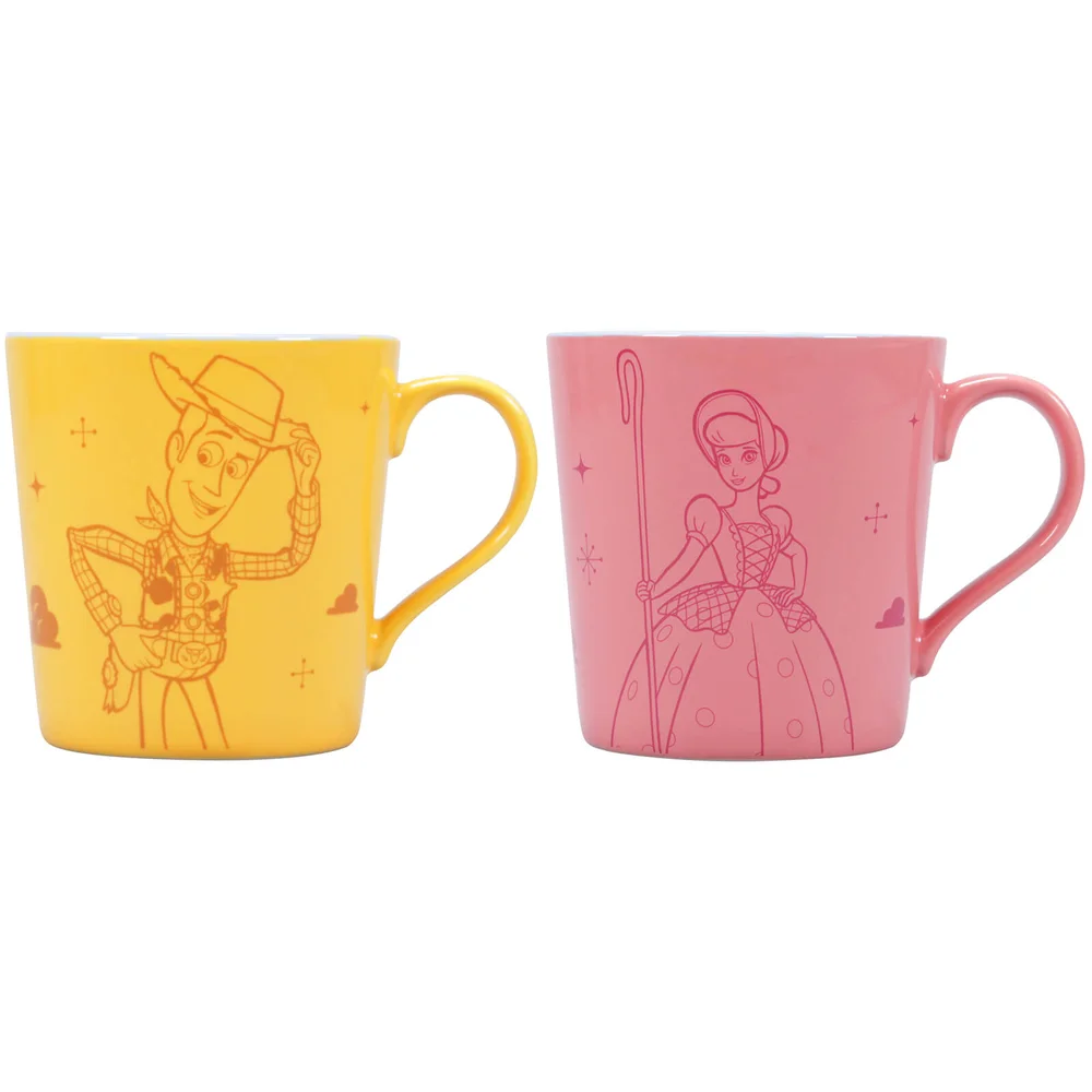 Toy Story Woody & Bo Mugs - Set of 2 Afbeelding 1