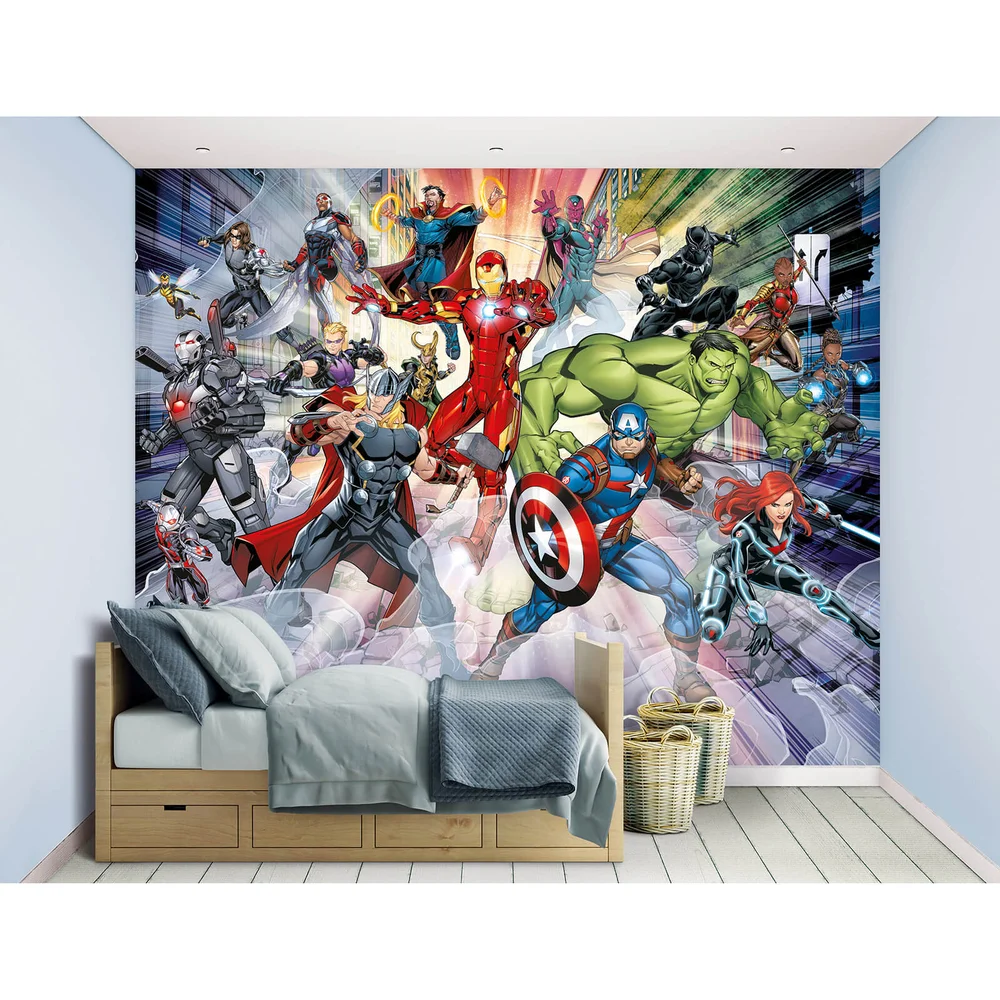 Walltastic Avengers Muurschildering Afbeelding 1