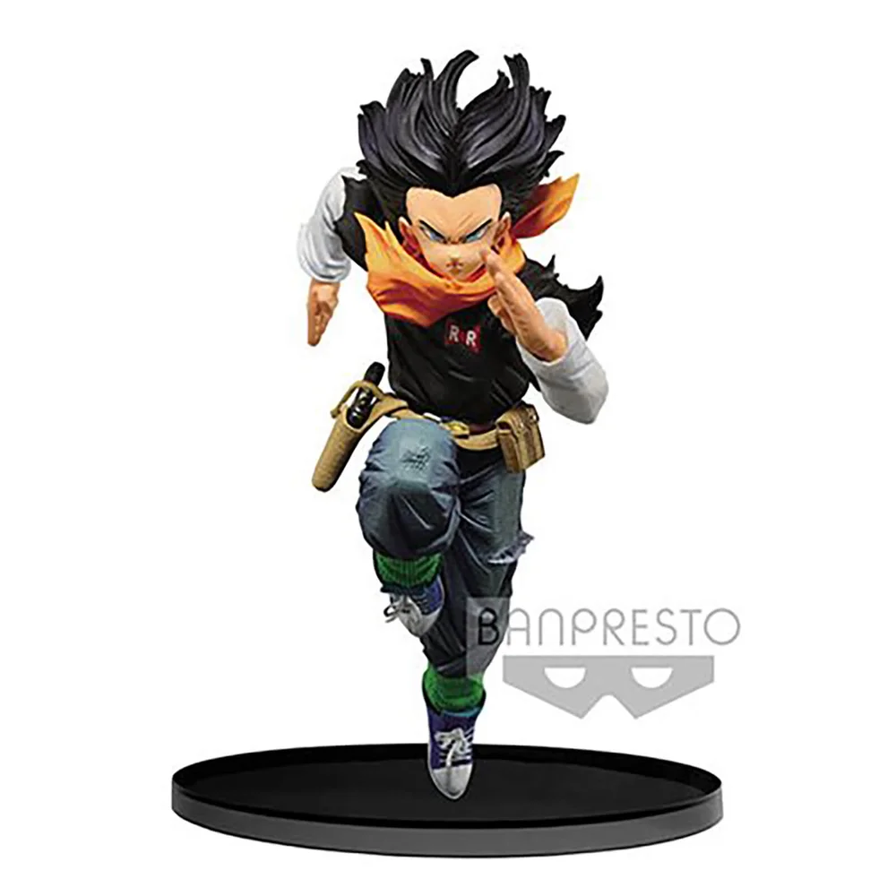 Banpresto Dragon Ball Z Android 17 B.W.C. 2 Vol.4 Statue Afbeelding 1