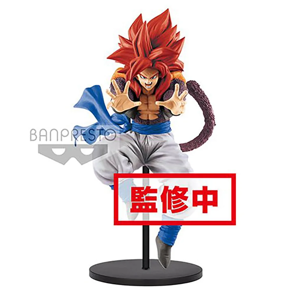 Banpresto DB GT Ultimate Fusion SS 4 Gogeta Big Bang Kamehameha Statue Afbeelding 1