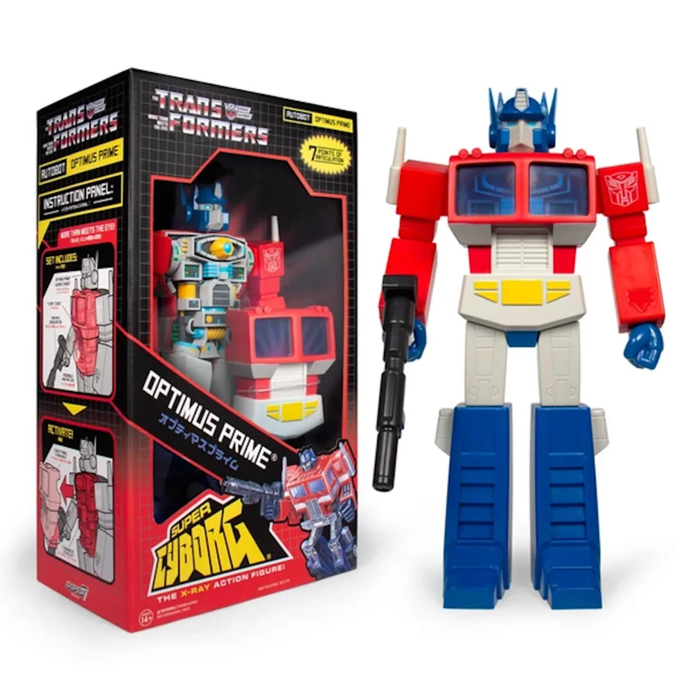 Super7 Transformers Super Cyborg - Optimus Prime Afbeelding 1