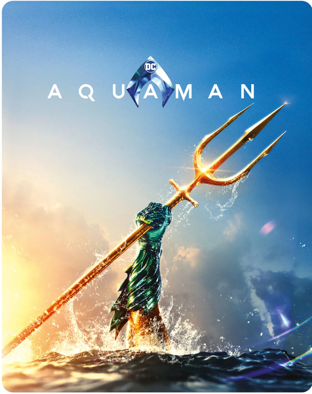 Aquaman 4K Ultra HD (inclusief Blu-ray) limited edition Steelbook Afbeelding 1