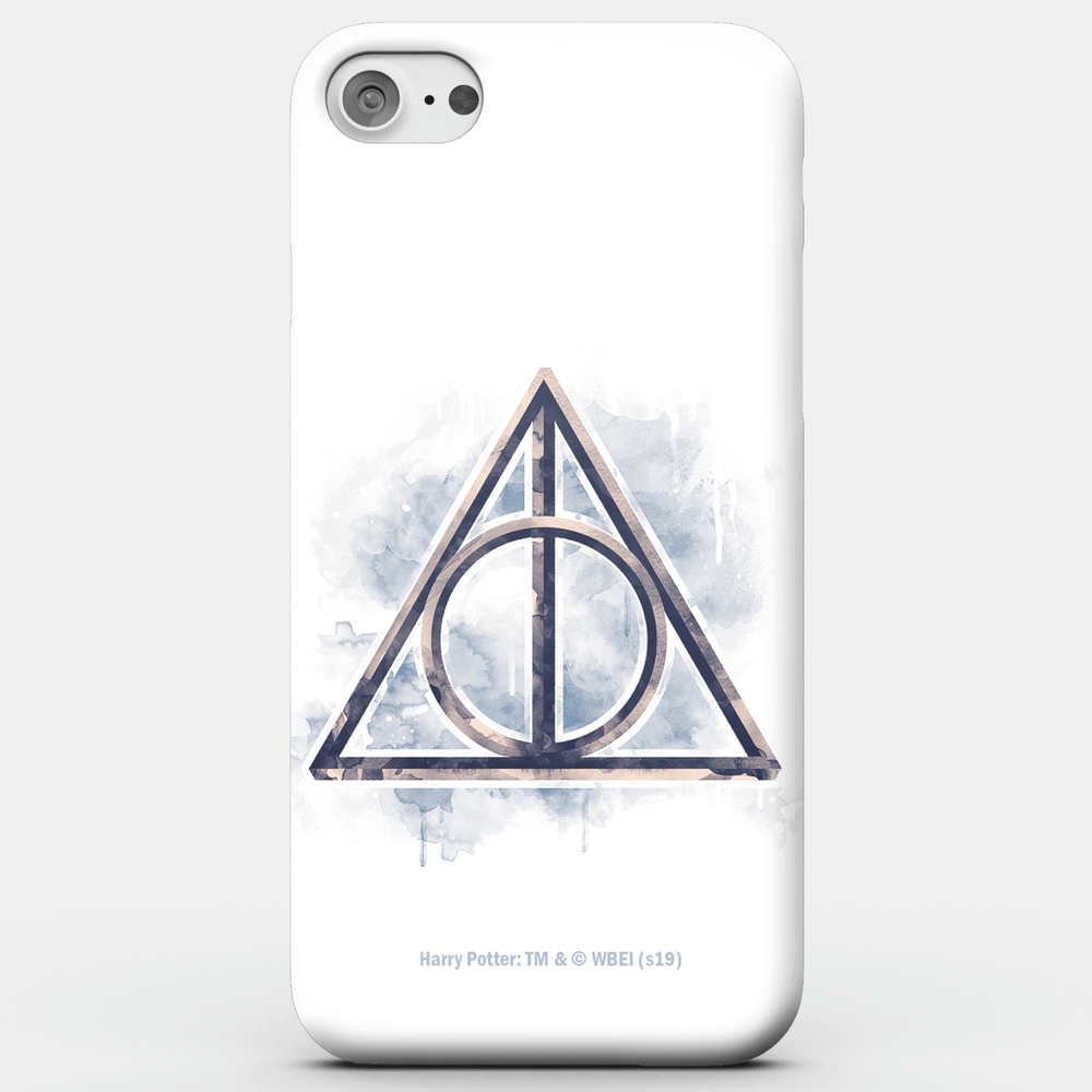 Harry Potter Phonecases Deathy Hallows telefoonhoesje - iPhone 5/5s - Snap case - mat Afbeelding 1
