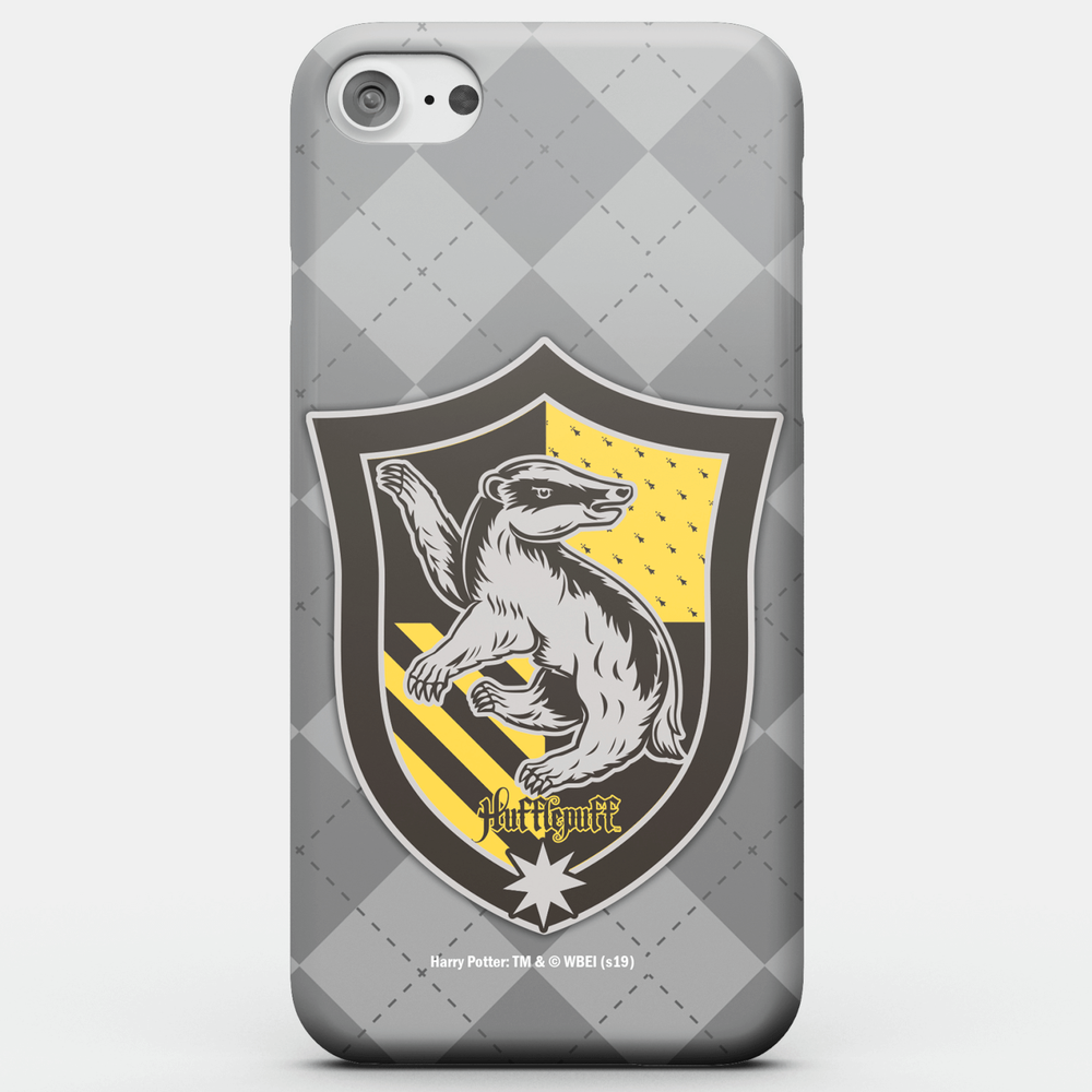Harry Potter Phonecases Hufflepuff Crest telefoonhoesje - iPhone 5/5s - Snap case - mat Afbeelding 1