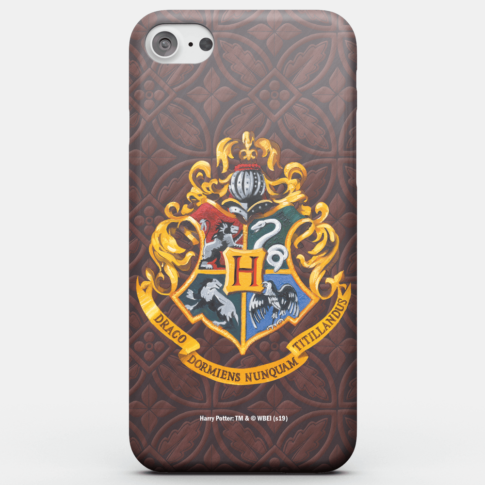Harry Potter Phonecases Hogwarts Crest telefoonhoesje - iPhone 5/5s - Snap case - mat Afbeelding 1