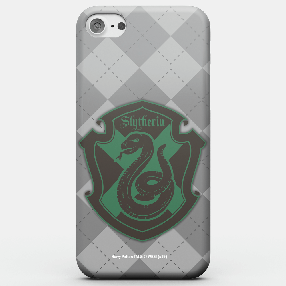 Harry Potter Phonecases Slytherin Crest telefoonhoesje - iPhone 5/5s - Snap case - mat Afbeelding 1