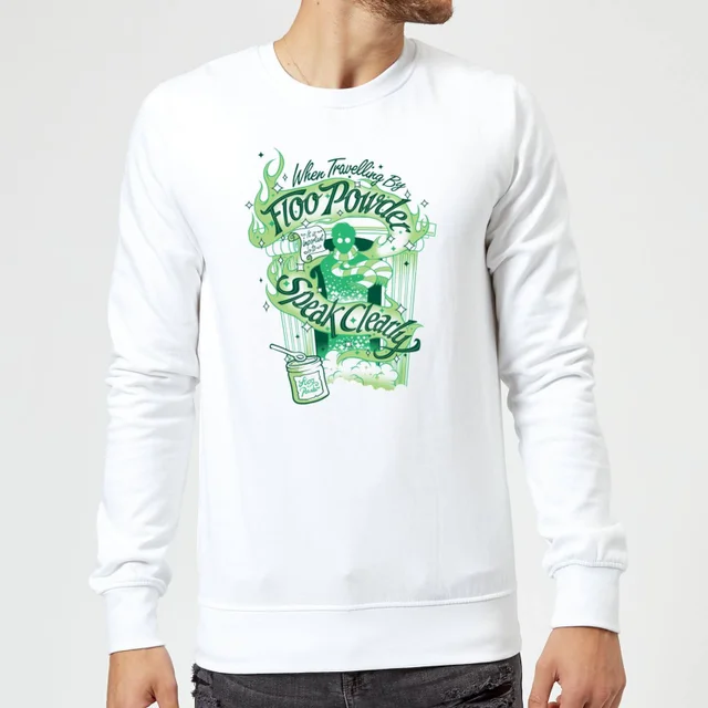 Harry Potter Floo Powder trui - Wit