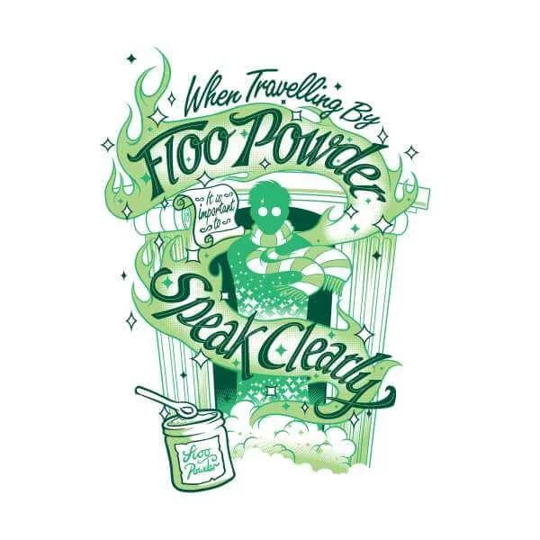 Harry Potter Floo Powder trui - Wit